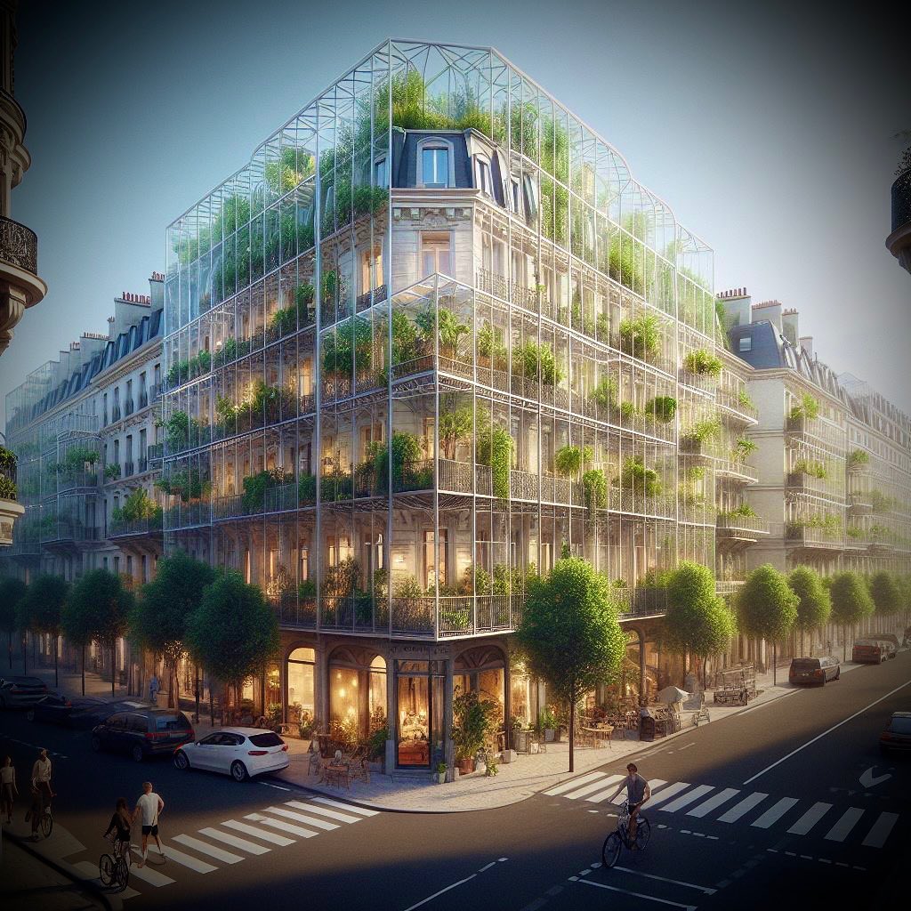 sustainability . external thermal insulation . Paris
