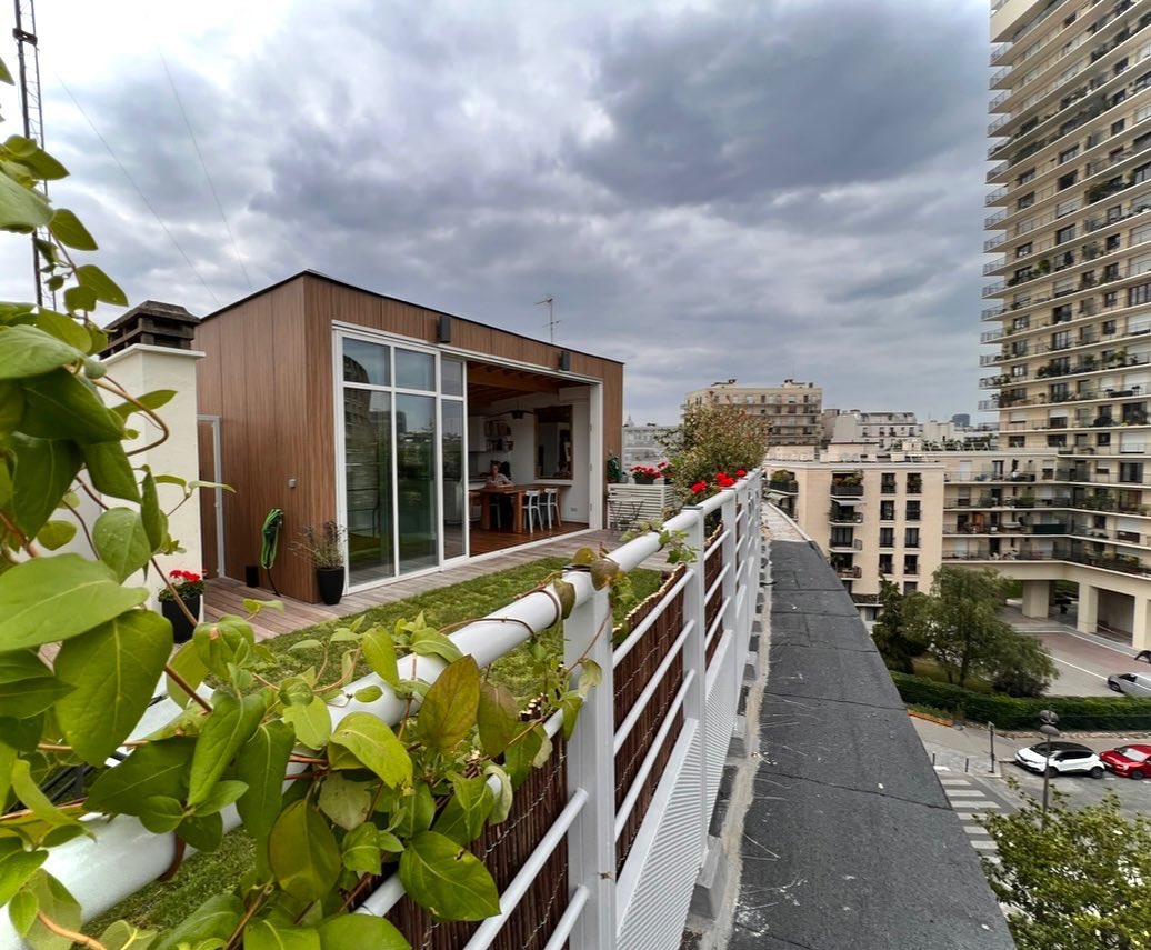 Surelevation - Rooftop , Paris 13, 2023