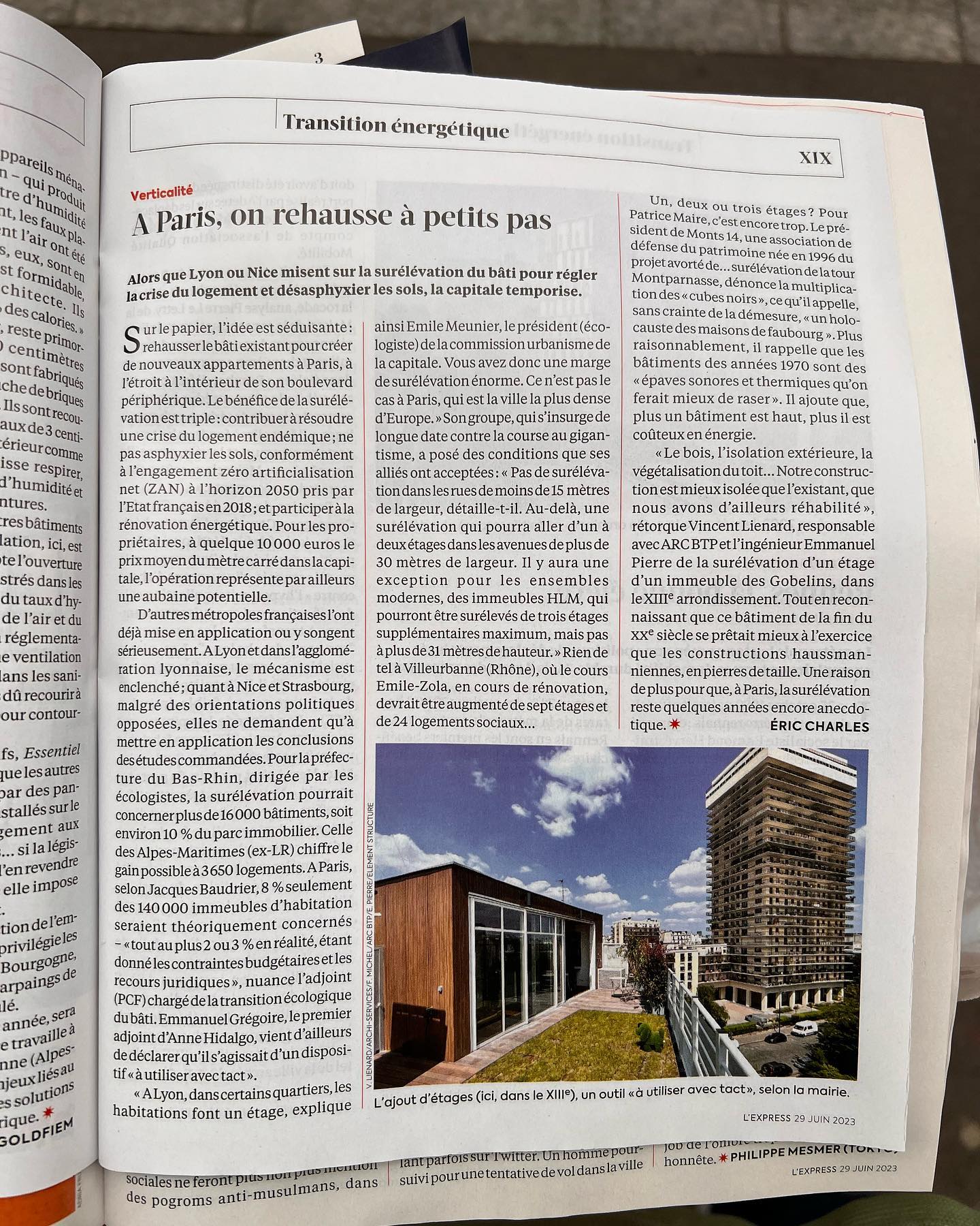 Article L’Express 29 Juin 2023
